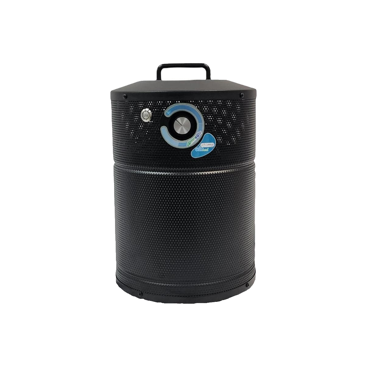 AllerAir AirMed 1 Compact air purifier, Black, front view