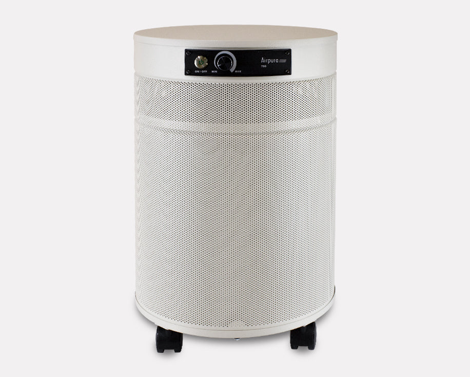 Airpura R700 Air Purifier, Cream, front