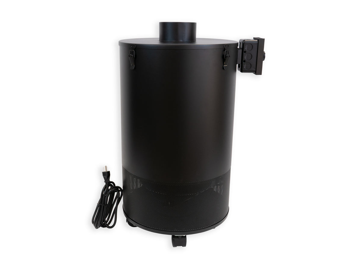 Airpura 900 Fume Extractor, Workshop and Laser Fumes, 20 lb Carbon, side view