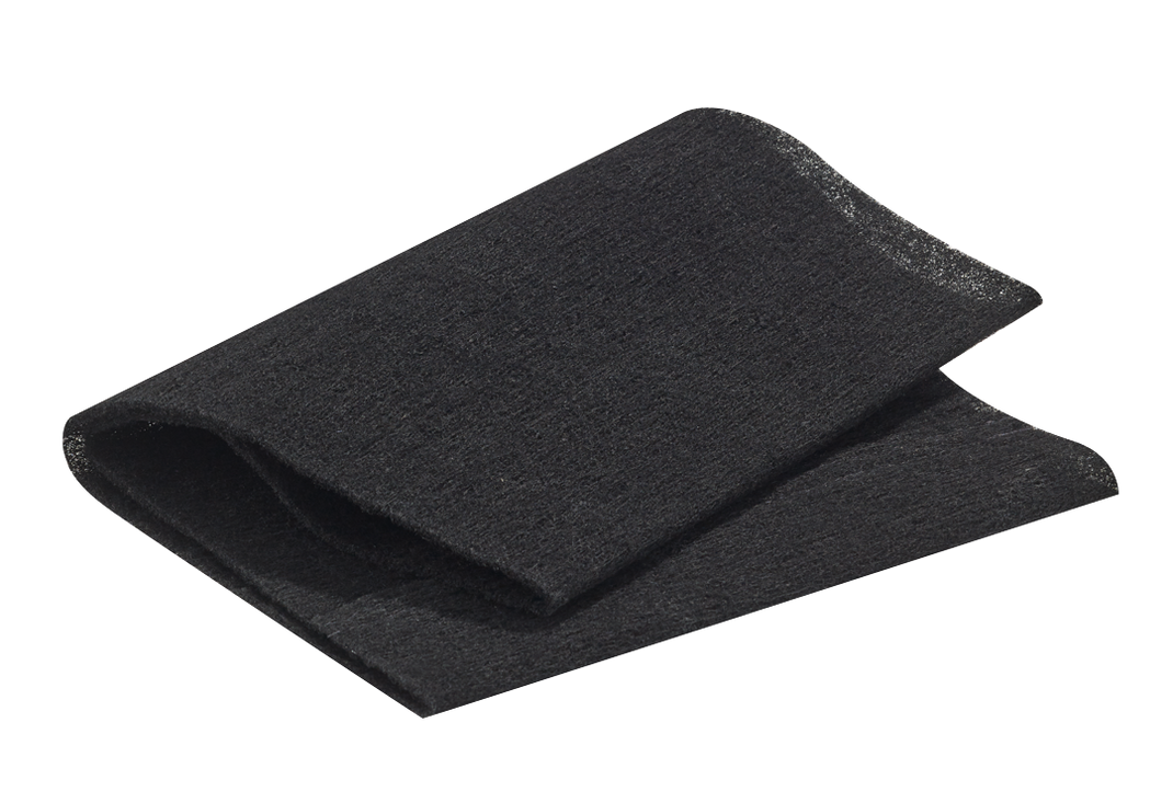 Airpura Hi-C Carbon Filter media sheet, black activated carbon cloth