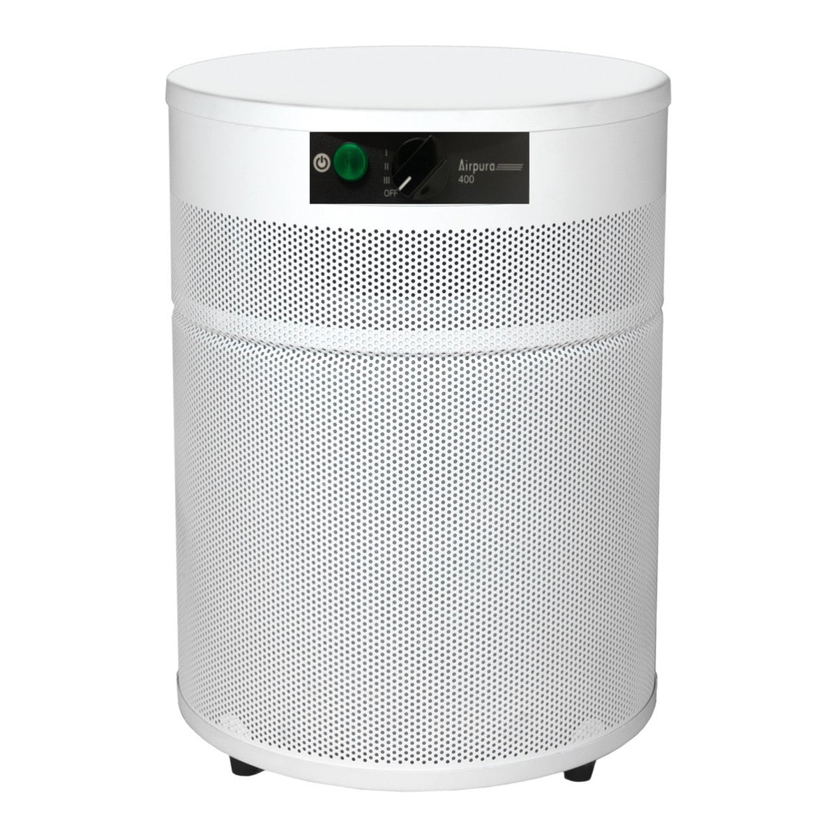 Airpura G400 white air purifier, front view