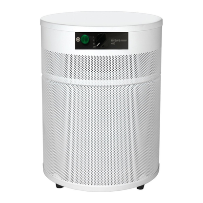 Airpura G400 DLX white air purifier, front view