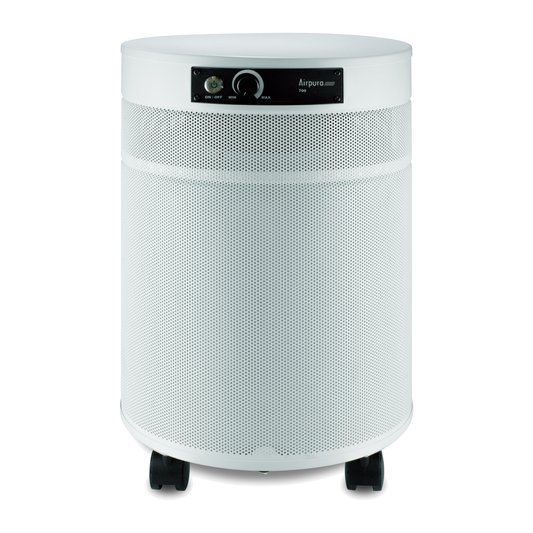 Airpura G700 Air Purifier, Odor-Free Carbon, MCS, 18 lb Carbon, White, front view