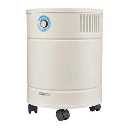 AllerAir AirMedic Pro 5 MCS Air Purifier, Chemical Sensitivity, Sandstone, front view