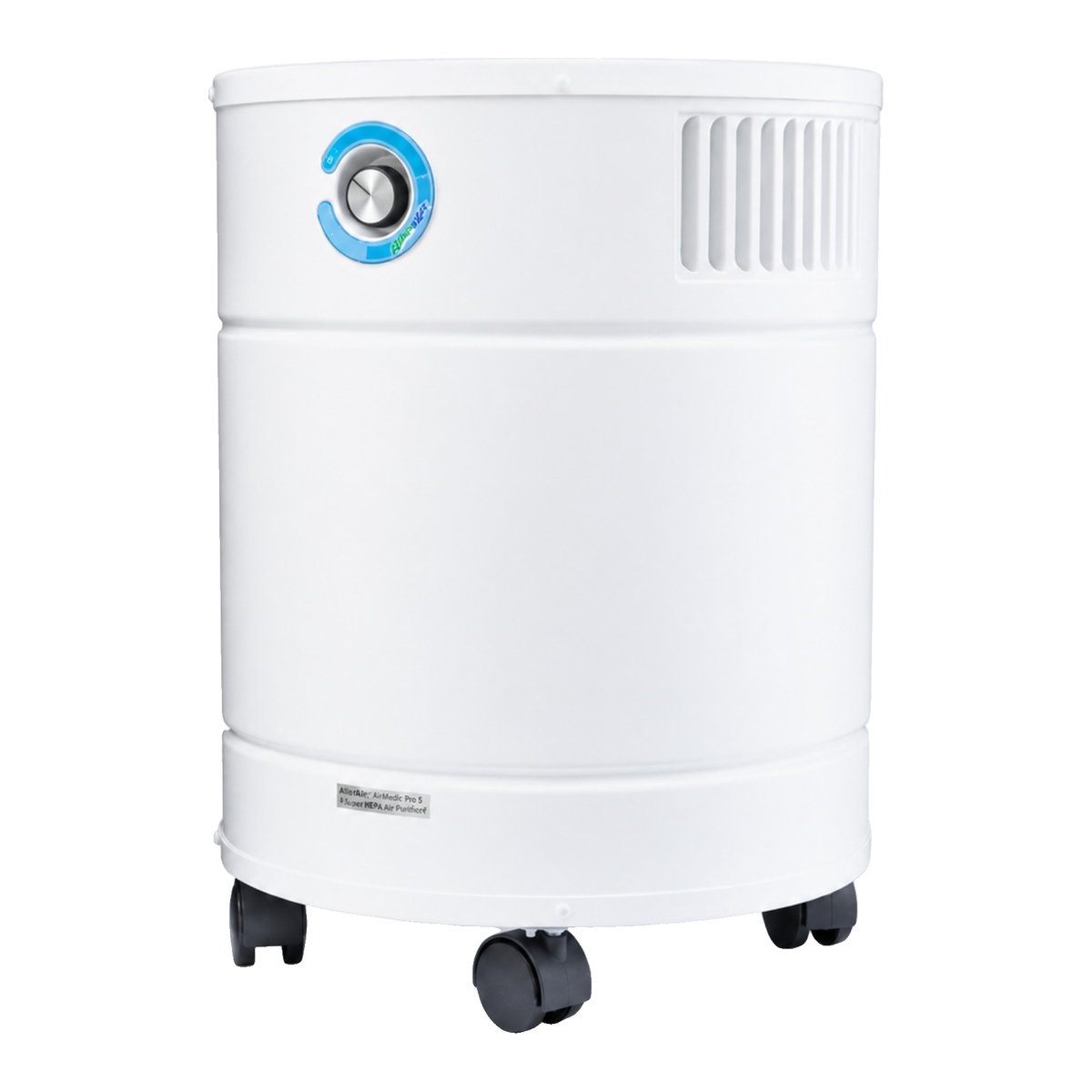 AllerAir AirMedic Pro 5 Plus White air purifier, front view