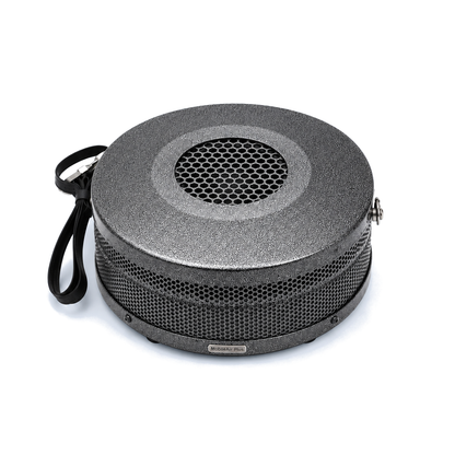 AllerAir MobileAir Plus Desktop HEPA grey air purifier, top view
