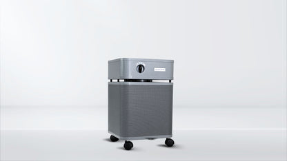 Austin Air Immunity Machine Air Purifier, VOCs and Formaldehyde, lifestyle photo, white studio