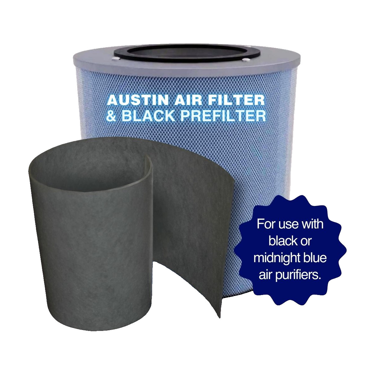 Austin Air Standard Pre-Filter, Black or White (F400A/B)