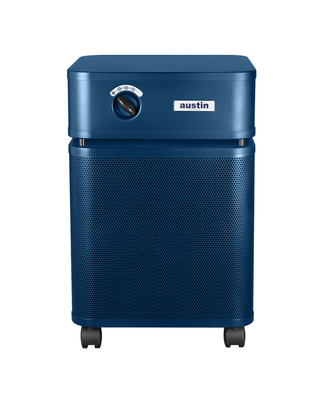 Austin Air HealthMate Air Purifier, Midnight Blue, front view