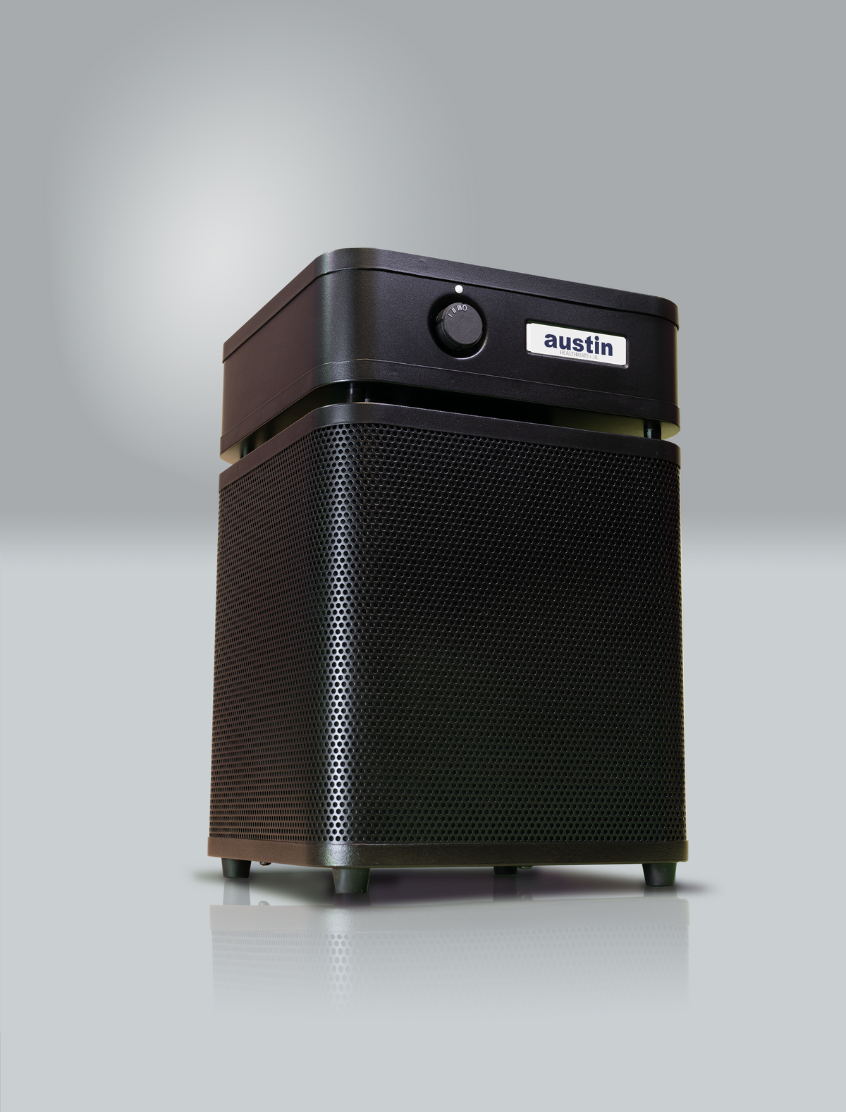 Austin Air HealthMate Plus Junior Air Purifier, Black, hero shot