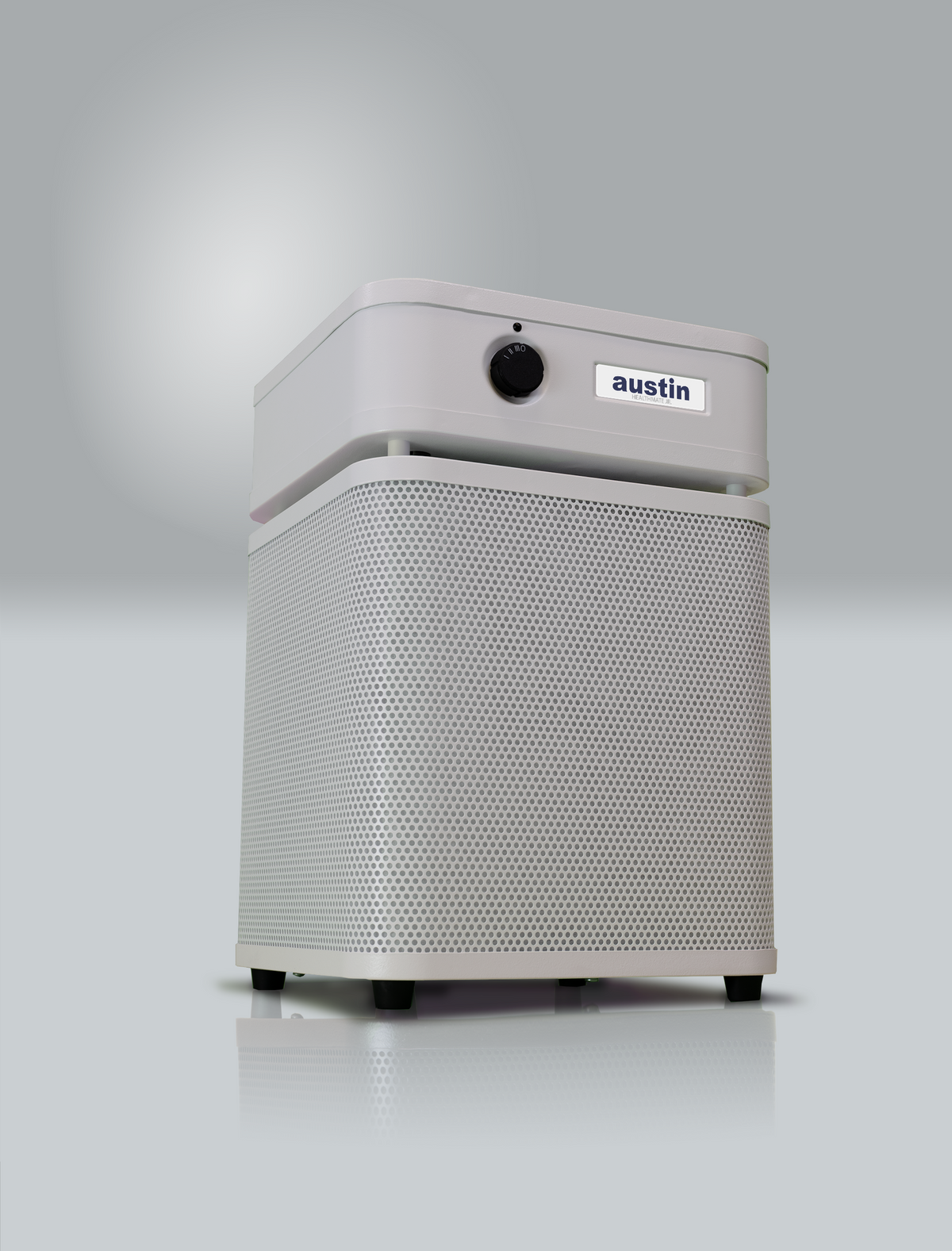 Austin Air HealthMate Junior Air Purifier, White, hero shot
