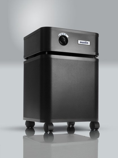 Austin Air HealthMate Plus Air Purifier, Black, hero shot