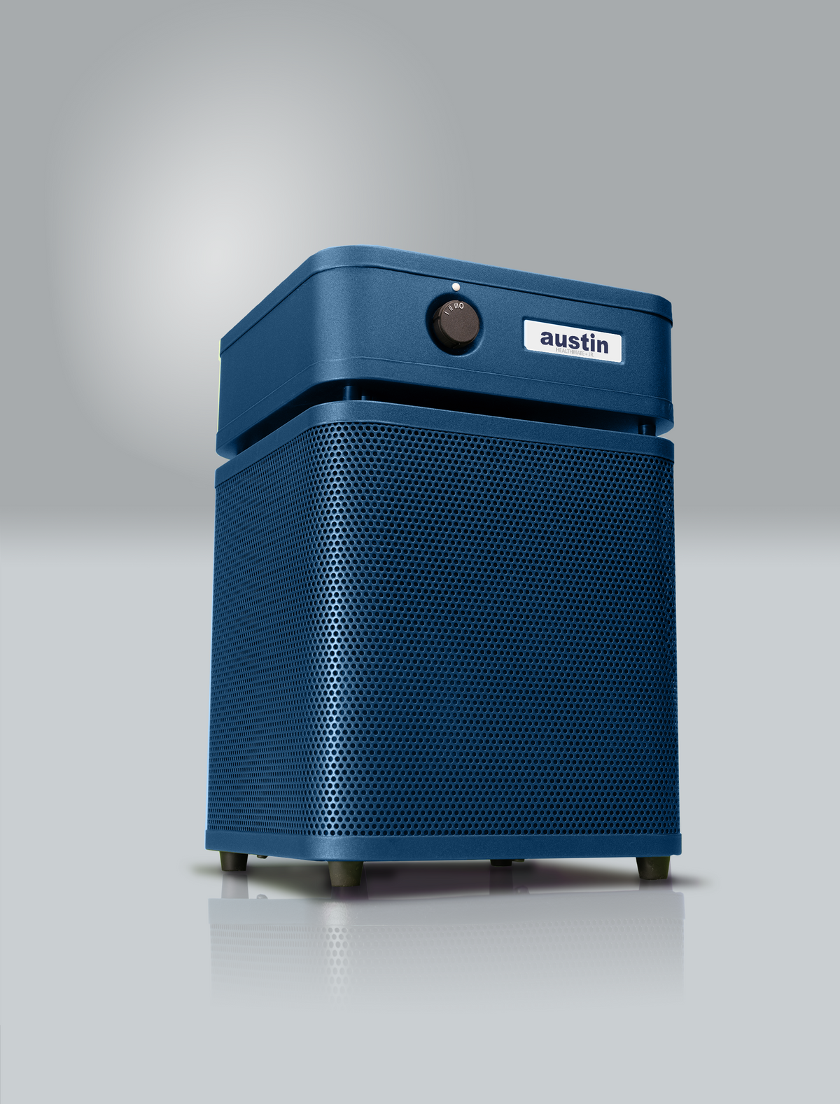 Austin Air HealthMate Plus Junior Air Purifier, Midnight Blue, hero shot