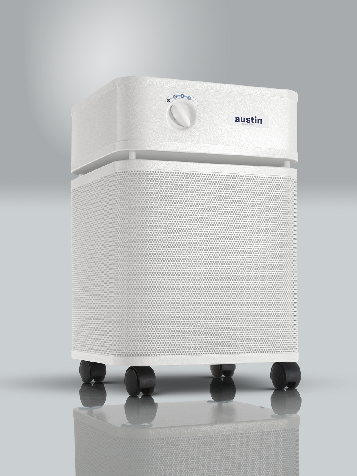 Austin Air HealthMate Plus Air Purifier, White, hero shot
