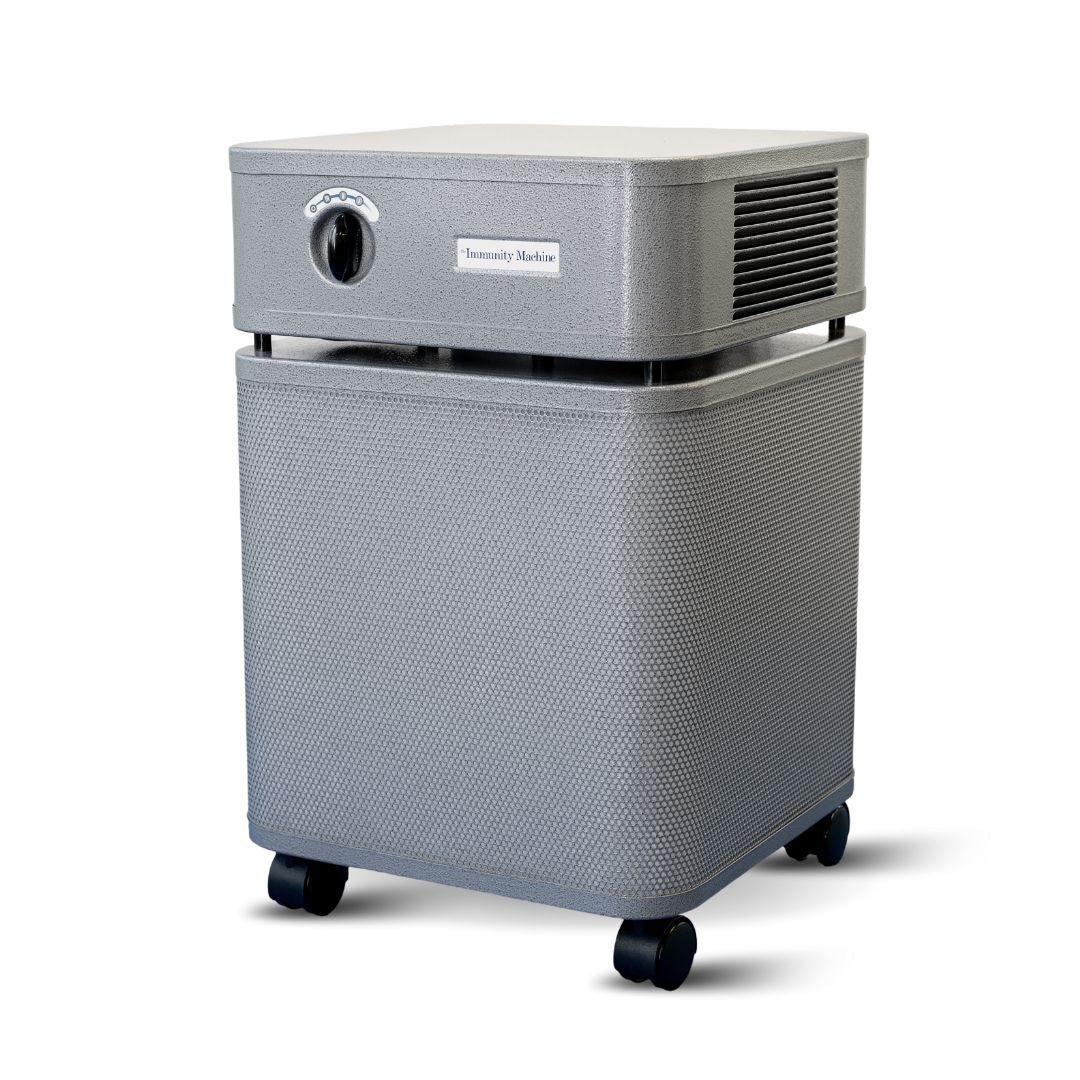 Austin Air Immunity Machine Air Purifier, VOCs and Formaldehyde, Graphite, left top view