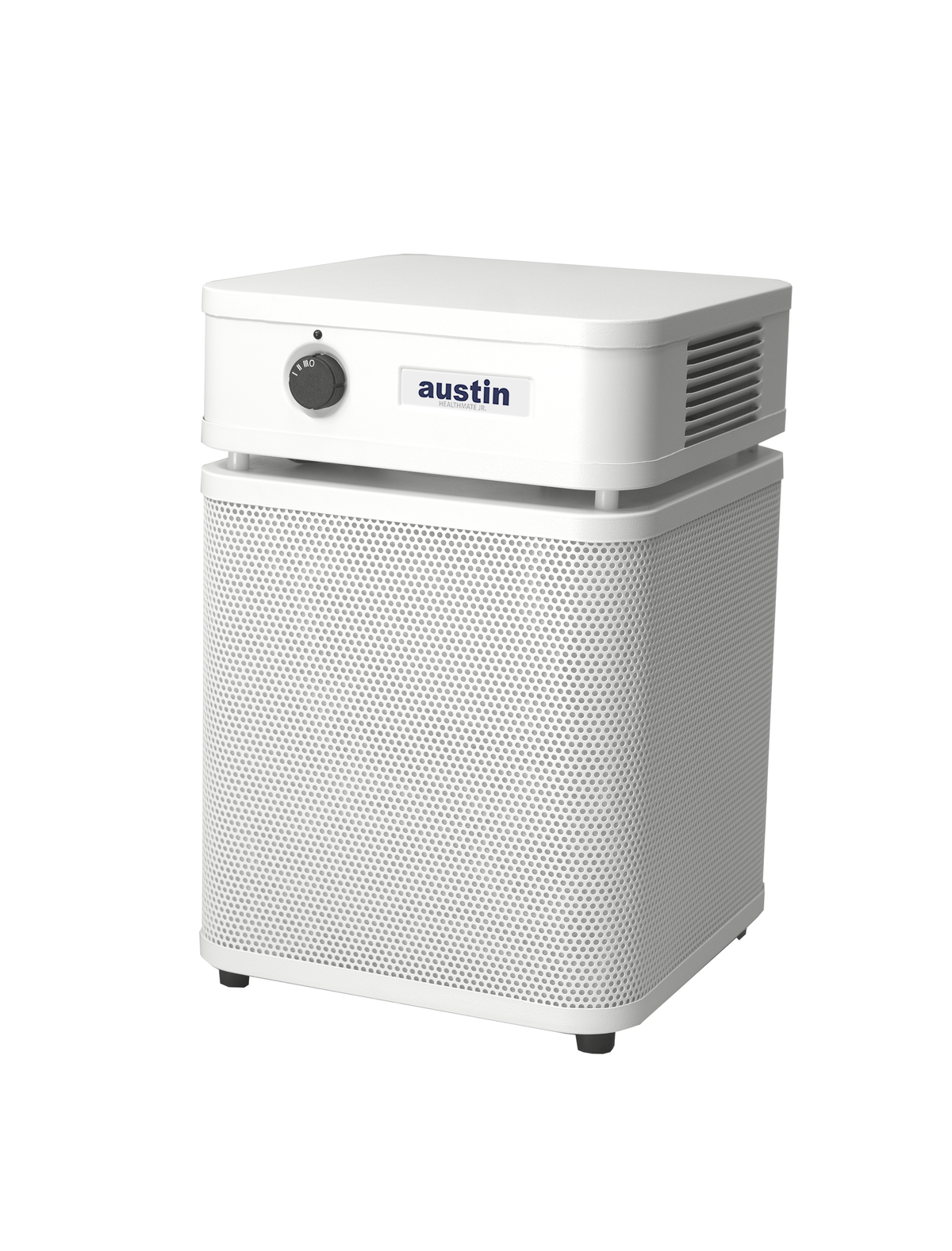 Austin Air HealthMate Junior Air Purifier, White, left view