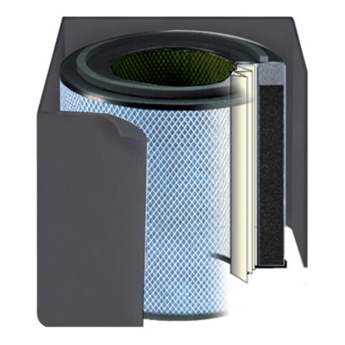 Austin Air Bedroom Machine Filter, 5 Stage, Black or White (FR402A/B)