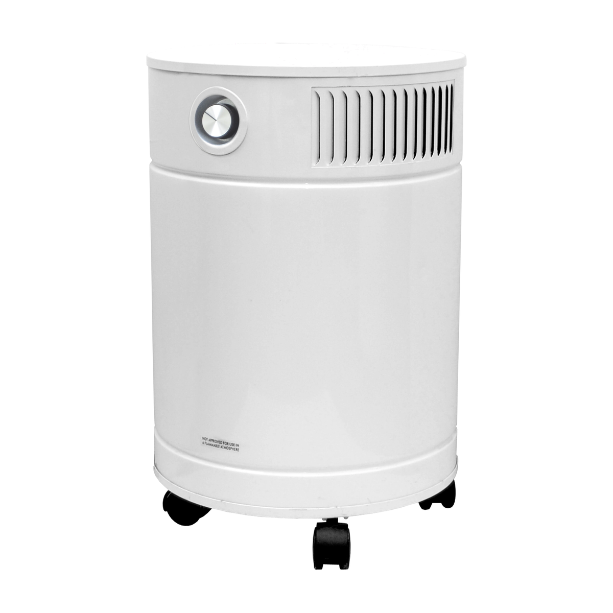 AllerAir AirMedic Pro 6 Plus, White, front, chrome dial