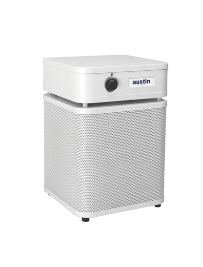 Austin Air HealthMate Junior Air Purifier, White, right view